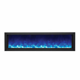 Amantii Panorama BI-60-DEEP-OD Deep 60 Inch linear Indoor or Outdoor Electric Fireplace