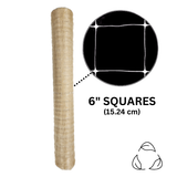 Common Culture Bio Trellis Netting Bulk Roll 5 ft x 3,280 ft w/ 6in Squares