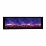 Amantii BI 60” SLIM Panorama Indoor/Outdoor Electric Fireplace with Remote