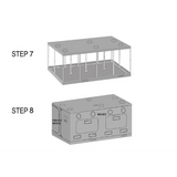 BudBox Pro Titan 6 Silver 600x300x220cm (20'x10'x7'4")