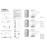 BudBox Pro Titan Plus-HL White 240x240x220cm (8'x8'x7'4")