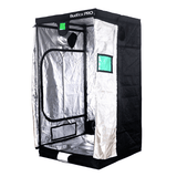 BudBox Pro XL-HL Silver 120x120x220cm (4'x4'x7'4")