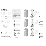 BudBox Pro XL-HL Silver 120x120x220cm (4'x4'x7'4")