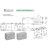 BudBox Pro XXL White 120x240x200cm (4'x8'x6'6")