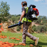 Cardinal 79.9cc Backpack Leaf Blower 920 CFM 206 MPH Gas Powered Professional Lawn Care Landscaping Yard Cleanup