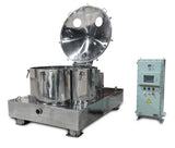 Certified 280L Jacketed Stainless Steel Centrifuge with Explosion Proof Motor and Siemens Controller - 85LB Max Capacity