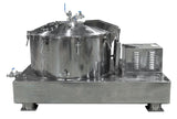 Certified 280L Jacketed Stainless Steel Centrifuge with Explosion Proof Motor and Siemens Controller - 85LB Max Capacity