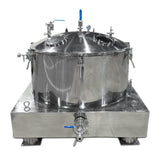 Certified 280L Jacketed Stainless Steel Centrifuge with Explosion Proof Motor and Siemens Controller - 85LB Max Capacity