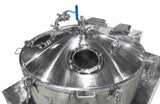 Certified 280L Jacketed Stainless Steel Centrifuge with Explosion Proof Motor and Siemens Controller - 85LB Max Capacity