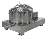Certified 280L Jacketed Stainless Steel Centrifuge with Explosion Proof Motor and Siemens Controller - 85LB Max Capacity