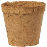Coconut Fiber Round Pots - 3" (Pack of 8)
