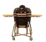 ComfortBilt Coals 26" Ceramic Kamado Grill - Black Diamond Pattern