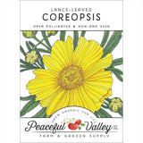 Coreopsis, Lance-Leaved (pack)