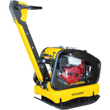 9HP Reverse Plate Compactor Honda GX270 Electric Start 11,690 lbs/ft² for Granular Cohesive Soil Compaction