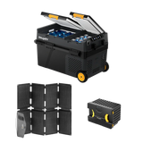 BougeRV CRD2 Dual Zone Solar Battery Portable Fridge Kit