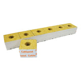 Cultiwool 4" x 4" x 2.5" Blocks of Cultilene Rockwool - Case of 216