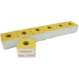 Cultiwool 4" x 4" x 2.5" Blocks of Cultilene Rockwool - Case of 216