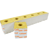 Cultiwool 4" x 4" x 4" Blocks of Cultilene Rockwool - Case of 144