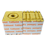Cultiwool 6" x 6" x 6" Blocks of Cultilene Rockwool w/ Optidrain