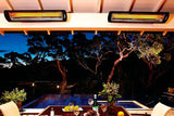 Bromic Heaters Tungsten Smart-Heat 4000 Watt Radiant Infrared Outdoor Electric Heater | Black | 208V