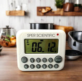 Digital Count Up/Down Timer with Audible & Visual Alarm