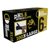 Dirt Defense 6mil Nitrile Gloves XL 100 Pack