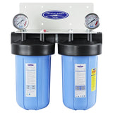 Compact Whole House Water Filter, SMART Series (3-6 GPM | 1-2 people)