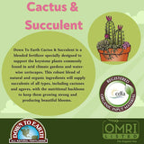 Down To Earth™, Cactus & Succulent 2-4-8, All Natural Fertilizer, Blended (5 LBS.)