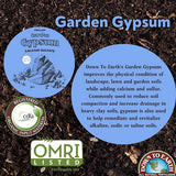 Down To Earth™, Garden Gypsum, Organic Garden Mineral Fertilizer (5 LBS.)