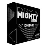 Dry & Mighty Black Bags Large 100 Pack