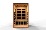 Golden Designs Ultra Low EMF 2-Person Dynamic "Avila Elite" FAR Infrared Sauna with Hemlock Wood | Model: DYN-6103-01 Elite