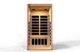 Golden Designs Low EMF 2-Person Dynamic "Avila" FAR Infrared Sauna with Hemlock Wood | Model: DYN-6103-01