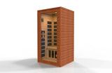 Golden Designs Low EMF 2-Person Dynamic "Avila" FAR Infrared Sauna with Hemlock Wood | Model: DYN-6103-01