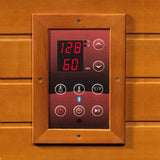Golden Design Low EMF 2-Person Dynamic "Versailles" FAR Infrared Sauna with Hemlock Wood | Model: DYN-6202-03