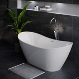 Swiss Madison Ivy 60" Double Slipper Freestanding Bathtub