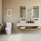 Swiss Madison St. Tropez One-Piece Elongated Toilet Vortex Dual-Flush 1.1/1.6 gpf (6 - Pack)