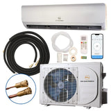 EG4 9K Mini-Split Air Conditioner & Heat Pump | 9,000 BTU | SEER2 29.5 | Plug-n-Cool DIY Install | 5-Year Warranty