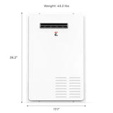 Eccotemp Builder Series 7.0 GPM Outdoor Natural Gas Tankless Water Heater