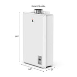 Eccotemp Builder Series Indoor 6.8 GPM Natural Gas Tankless Water Heater