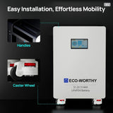 Eco-Worthy PowerMega 314 | 51.2V 314AH Lithium Battery 16kWh | Bluetooth & WiFi | Active Balance