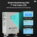 Eco-Worthy PowerMega 314 | 51.2V 314AH Lithium Battery 16kWh | Bluetooth & WiFi | Active Balance