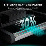 Mars Hydro FC 3000-EVO LED Grow Light + 3' x 3' Grow Tent + Inline Fan Combo with Speed Controller