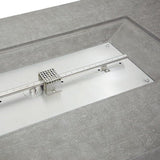 Elementi Andes Fire Table With Propane Tank Holder