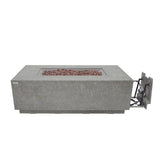 Elementi Andes Fire Table With Propane Tank Holder