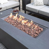 Elementi Andes Fire Table With Propane Tank Holder