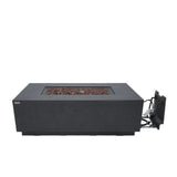 Elementi Andes Fire Table With Propane Tank Holder
