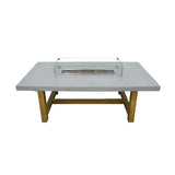 Elementi Fire Pit Wind Screen for Hampton Fire Table