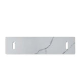 Elementi Plus Carrara Marble Pocelain Fire Table OFP121BW