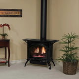American Hearth Empire Spirit Direct Vent Cast Iron Stove - Medium - 30"