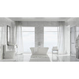 Swiss Madison St. Tropez 60" Freestanding Bathtub